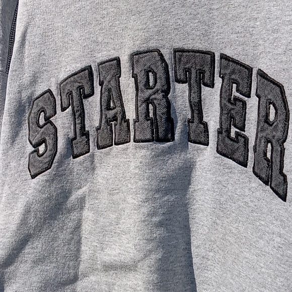 90s Starter Embroidered Crewneck Sweater - Picture 2 of 5